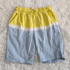 Boys Boden Tie Dye Yellow Grey Blue 13 Years Surf The Web